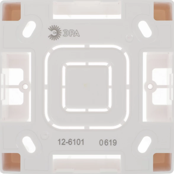 Коробка Эра Серия 12 12-6101-15 Б0043169 накладная 1x пластик перламутровый