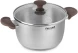 Кастрюля Rondell Coffee Bean RDS-1644 3.2л. d=20см (с крышкой) стальной