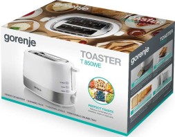 Тостер Gorenje T850WE 720Вт белый