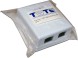 Розетка Lanmaster TWT-SM2-4545/S6-WH настен. RJ45 2 кат.6 STP бел. (упак.:1шт)