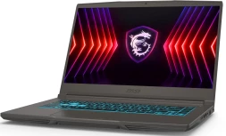 Ноутбук MSI Thin 15 B12VE-1294XRU Core i5 12450H 16Gb SSD512Gb NVIDIA GeForce RTX4050 6Gb 15.6&amp;quot; IPS FHD (1920x1080) Free DOS grey WiFi BT Cam (9S7-16R831-1294)