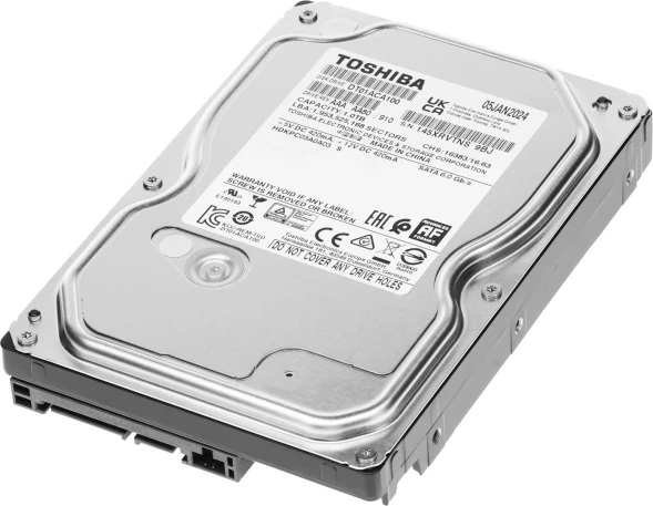 Жесткий диск Toshiba SATA-III 1TB DT01ACA100 Desktop 4KN (7200rpm) 32Mb 3.5&amp;quot;