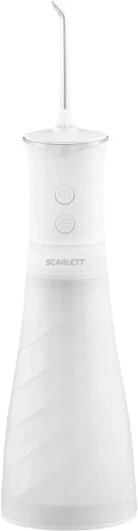 Ирригатор Scarlett SC-WF01 портатив. 4насад. белый