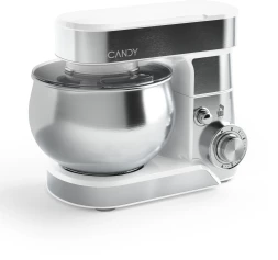 Миксер планетарный Candy CM-501 900Вт серебристый/белый