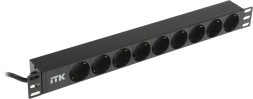 Блок распределения питания ITK PH22-9D1 гор.размещ. 9xSchuko базовые 16A Schuko 2м