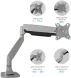 Кронштейн для мониторов ЖК Kromax OFFICE-21 серебристый 17&amp;quot;-45&amp;quot; макс.15кг настольный поворот и наклон