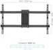 Кронштейн для телевизора Kromax CORBEL-10 титан 32&amp;quot;-75&amp;quot; макс.45кг настенный поворот и наклон
