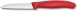 Нож кухонный Victorinox Swiss Classic (6.7401.C1) стальной для чистки овощей и фруктов лезв.80мм прямая заточка красный