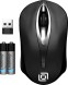 Мышь Оклик 675MW черный оптическая (1200dpi) беспроводная USB для ноутбука (3but)