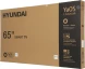 Телевизор LED Hyundai 65&amp;quot; H-LED65BU7012 YaOS Frameless черный 4K Ultra HD 60Hz DVB-T DVB-T2 DVB-C DVB-S DVB-S2 USB WiFi Smart TV