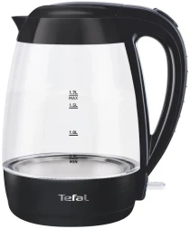 Чайник электрический Tefal KO450832 (8010000465) 1.7л. черный корпус: стекло/пластик (8010001400)