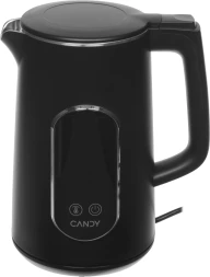 Чайник электрический Candy CK-400 1.7л. 2200Вт черный корпус: пластик (FM04WKM00RU)