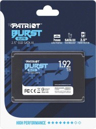 Накопитель SSD Patriot SATA-III 1.92TB PBE192TS25SSDR Burst Elite 2.5&amp;quot;