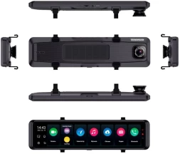 Видеорегистратор TrendVision aMirror 15 Android UNIVERSE черный 1080x1920 1080p 140гр. GPS внутренняя память:64Gb UIS8581A