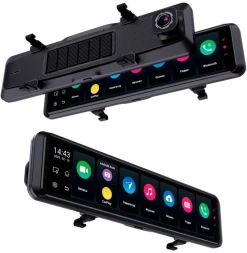 Видеорегистратор TrendVision aMirror 15 Android UNIVERSE черный 1080x1920 1080p 140гр. GPS внутренняя память:64Gb UIS8581A