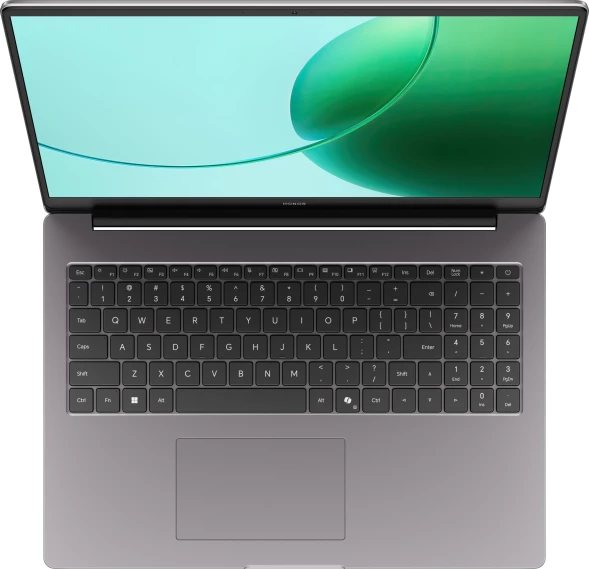 Ноутбук Honor MagicBook X16 2025 GOH-X Ryzen 5 6600H 16Gb SSD512Gb AMD Radeon 660M 16&amp;quot; IPS FHD+ (1920x1200) Windows 11 Home grey WiFi BT Cam (5301APLL)