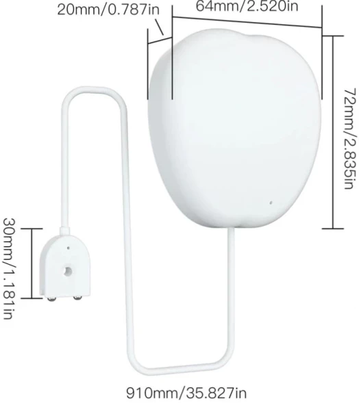 Датчик протечки Moes WSS-JM-WL-A белый
