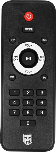 Колонка порт. Ural Молот 23 черный 2000W 1.1 BT/3.5Jack/USB-C 15м 7000mAh (УРАЛ МОЛОТ 23)