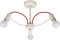 Люстра Hiper Siena H002-3 потолоч. белый/золотистый