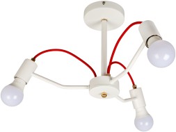 Люстра Hiper Siena H002-3 потолоч. белый/золотистый