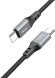Кабель Hoco Spear X86 TYPE-C TO TYPE-C USB Type-C (m)-USB Type-C (m) 1м черный коробка