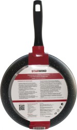 Сковорода Starwind Optimum induction SW-OPI2026 круглая 26см покрытие: Xylan Plus ручка несъемная (без крышки) черный