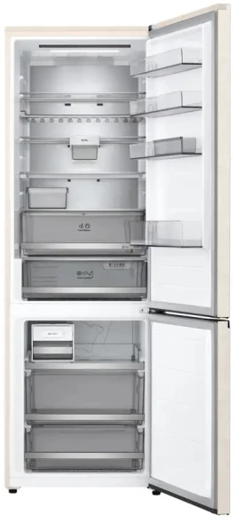 Холодильник LG GC-B640FEKM 2-хкамерн. бежевый инвертер