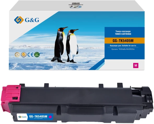 Картридж лазерный G&amp;amp;G GG-TK5405M TK-5405 M пурпурный (10000стр.) для Kyocera TASKalfa MA3500ci