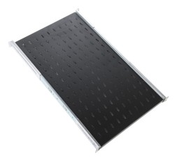 Полка выдвижная ЦМО ТСВ-100-9005 1U нагр.:30кг. 19&amp;quot; 1000мм черный (упак.:1шт)