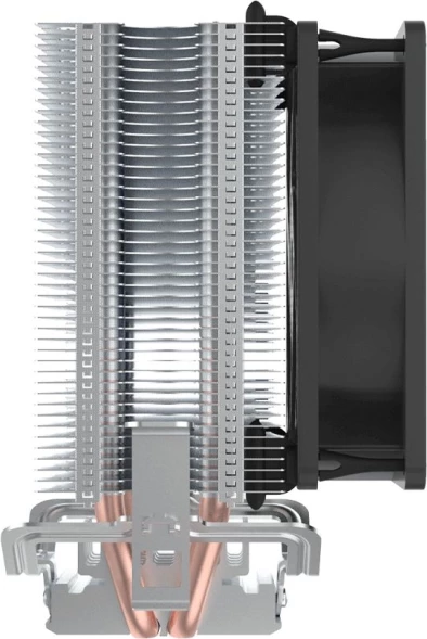 Устройство охлаждения(кулер) PcCooler S93 V2 Soc-AM5/AM4/1151/1200/1700 черный 3-pin 26.4dB Al+Cu 100W Ret (R3-I210WBKNXX-GL)