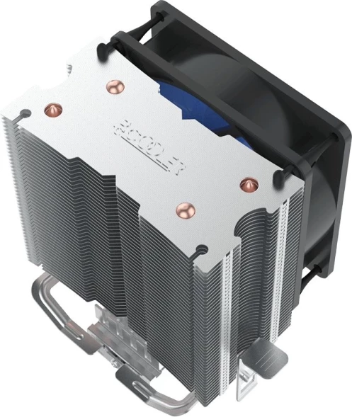 Устройство охлаждения(кулер) PcCooler S93 V2 Soc-AM5/AM4/1151/1200/1700 черный 3-pin 26.4dB Al+Cu 100W Ret (R3-I210WBKNXX-GL)