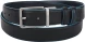 Ремень мужской Piquadro Blue Square CU2619B2/NBLU2 регулир. 127х3.5см черный/темно-синий натур.кожа