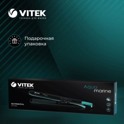 Выпрямитель Vitek VT-1335 58Вт черный макс.темп.:230С покрытие:керамико-турмалиновое