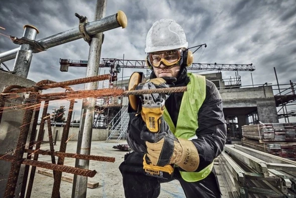 Углошлифовальная машина DeWalt DCG406N 9000об/мин рез.шпин.:M14 d=125мм (DCG406N-XJ)