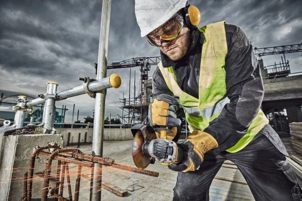 Углошлифовальная машина DeWalt DCG406N 9000об/мин рез.шпин.:M14 d=125мм (DCG406N-XJ)