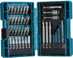 Набор оснастки Makita B-54106 по дер/мет (38пред.) для шуруповертов/дрелей
