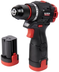Дрель-шуруповерт Elitech CD 16L2 (E2201.039.01) 32Вт аккум. патрон:быстрозажимной (кейс в комплекте) (205715)