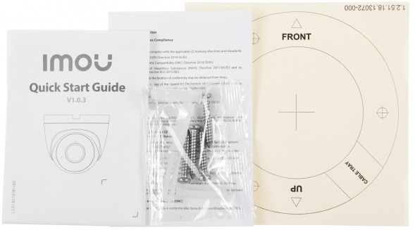 Камера видеонаблюдения IP Imou Turret SE 4MP Wi-Fi 2.8-2.8мм цв. корп.:белый (IPC-T42EP-0280B-IMOU)