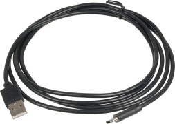 Кабель USB (m)-USB Type-C (m) 1.8м черный