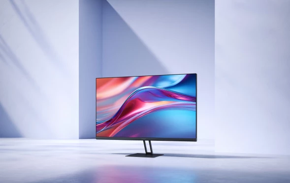 Монитор Xiaomi 27&amp;quot; 2K Monitor A27Qi черный IPS LED 16:9 HDMI матовая 1000:1 250cd 178гр/178гр 2560x1440 100Hz DP 2K 4.2кг