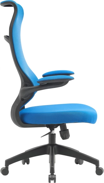 Кресло Cactus CS-MC505-BL темно-синий сиденье темно-синий сетка/ткань крестов. пластик