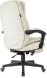 Кресло руководителя Бюрократ T-9950MSG-F слоновая кость эко.кожа крестов. пластик подст.для ног