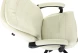 Кресло руководителя Бюрократ T-9950MSG-F слоновая кость эко.кожа крестов. пластик подст.для ног
