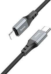 Кабель Hoco X86 iP Spear PD X86 IP USB-C-Lightning (m) 1м черный коробка