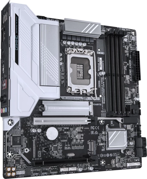 Материнская плата Gigabyte B860M GAMING X WIFI6E Soc-1851 Intel B860 4xDDR5 mATX AC`97 8ch(7.1) 2.5Gg RAID+HDMI+DP