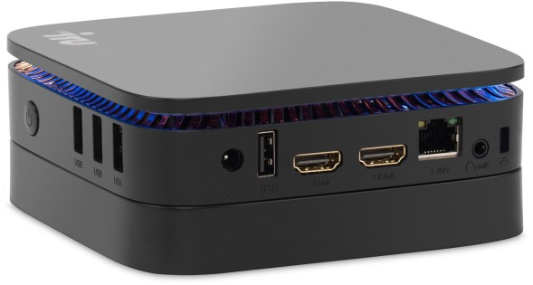 Неттоп IRU 110JLCN Cel N5105 (2) 8Gb SSD256Gb UHDG noOS GbitEth WiFi BT 30W черный (1975163)