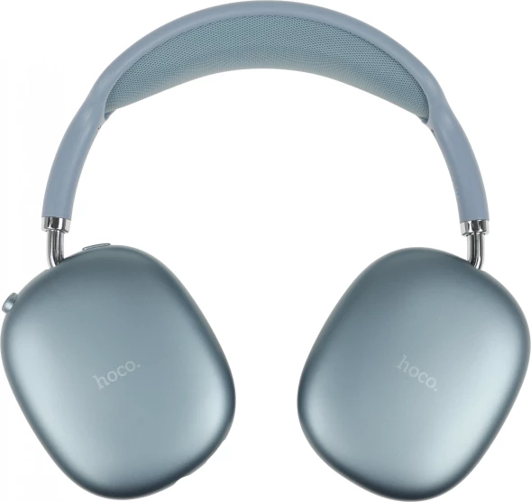 Наушники мониторные Hoco Air Triumph W35 голубой беспроводные bluetooth оголовье