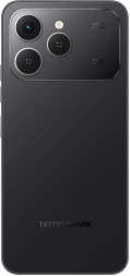 Смартфон Tecno Spark 40 256Gb 8Gb черный моноблок 3G 4G 2Sim 6.67&amp;quot; 720x1600 Android 15 50Mpix 802.11 a/b/g/n/ac/ax NFC GPS GSM900/1800 GSM1900 Protect FM microSD max1024Gb