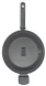 Сотейник Rondell Marvel RDA-1911 3.8л. d=28см (с крышкой) серый