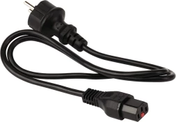 Шнур питания Lanmaster LAN-PP13L/SH-1.5-BK C13-Schuko проводник.:3x0.75мм2 1.5м 220В 10А черный